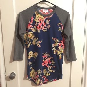 LuLaRoe Floral Randy Shirt